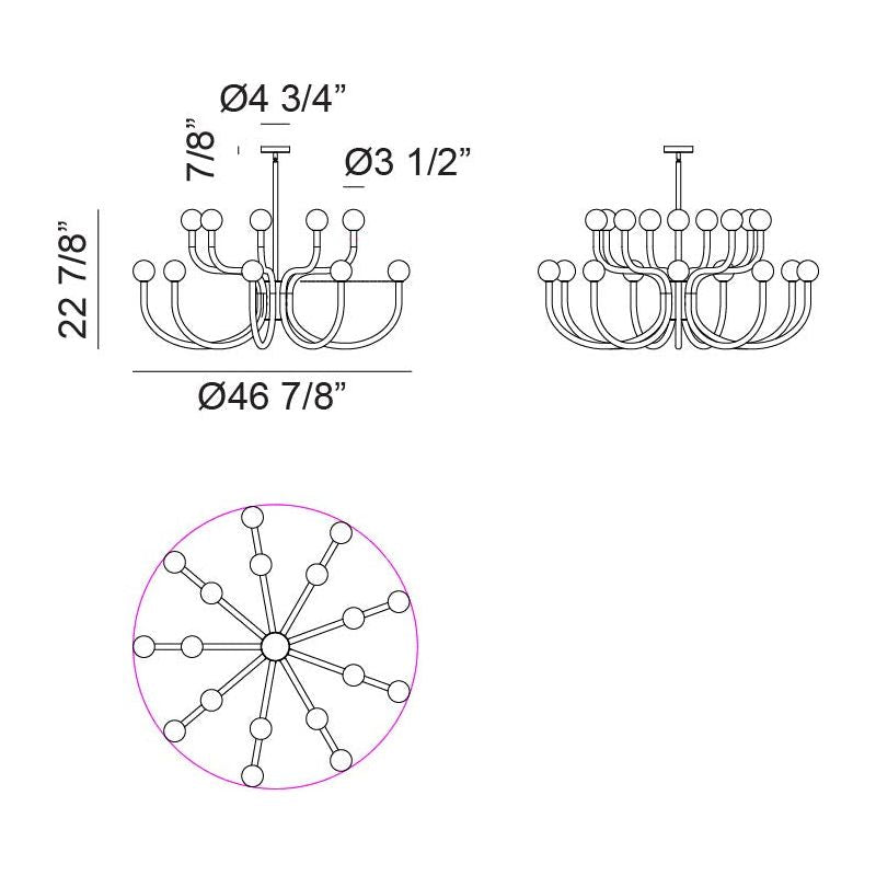 Joelle Chandelier - Light House Co.