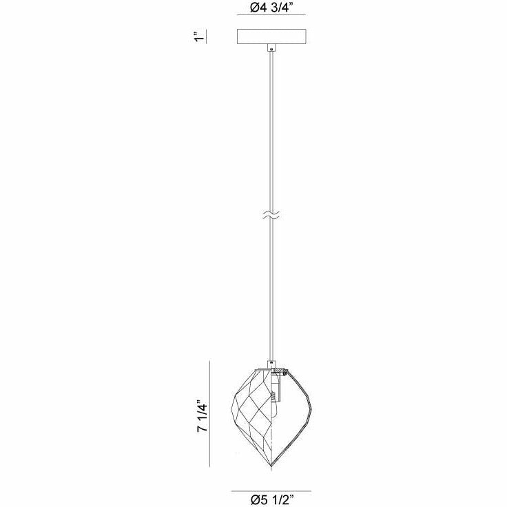 Gemma Pendant - Light House Co.