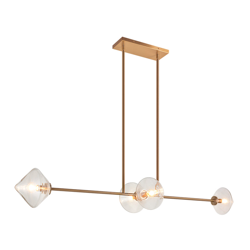 Novo 4 Light Diamond Chandelier - Light House Co.