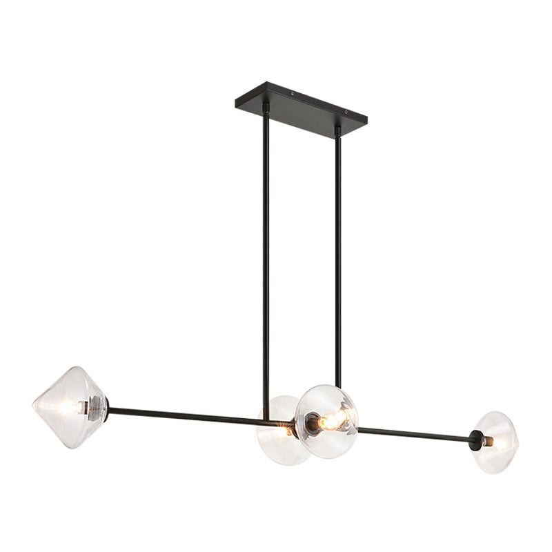 Novo 4 Light Diamond Chandelier - Light House Co.