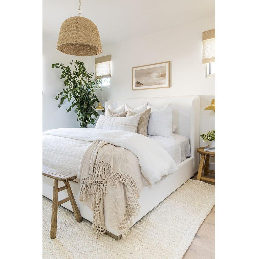 Cassis Bleach Rug Pure Salt - Light House Co.