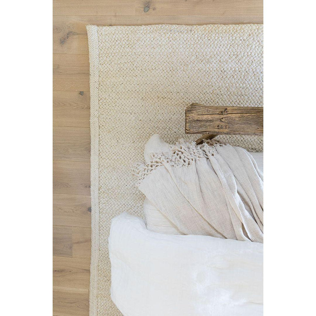 Cassis Bleach Rug Pure Salt - Light House Co.