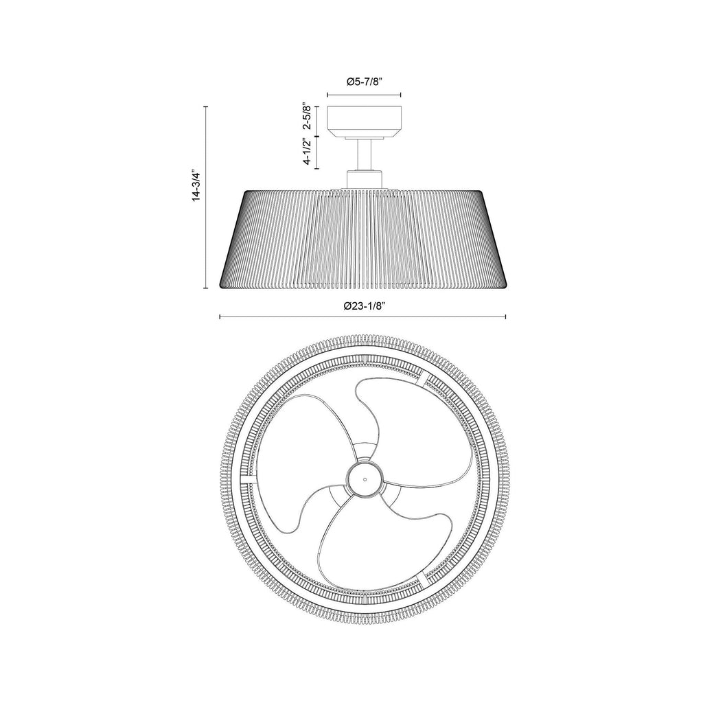 Isla Ceiling Fan - Light House Co.