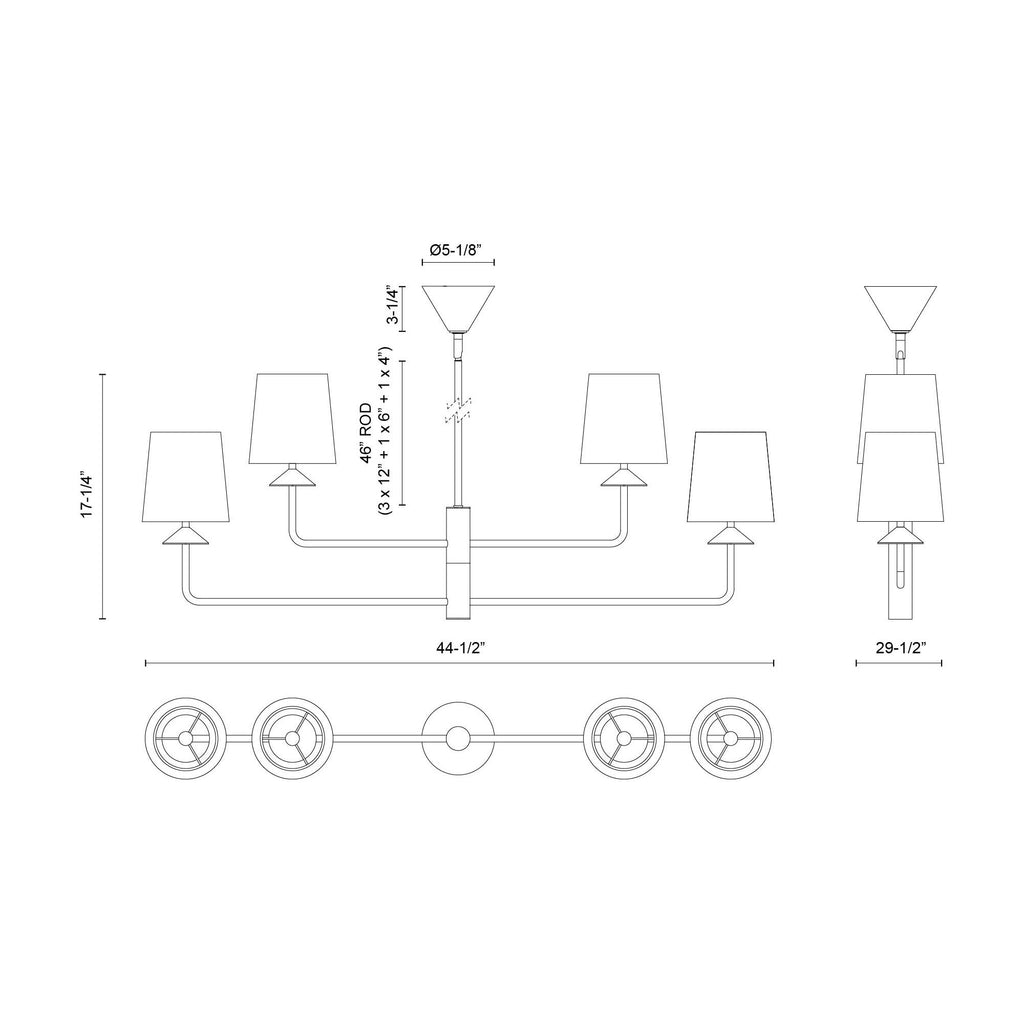 Bridgette Chandelier - Light House Co.