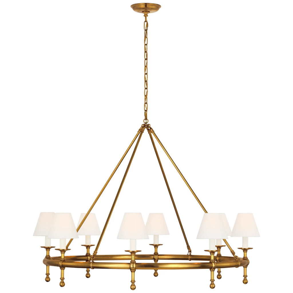 Classic Ring Chandelier - Light House Co.