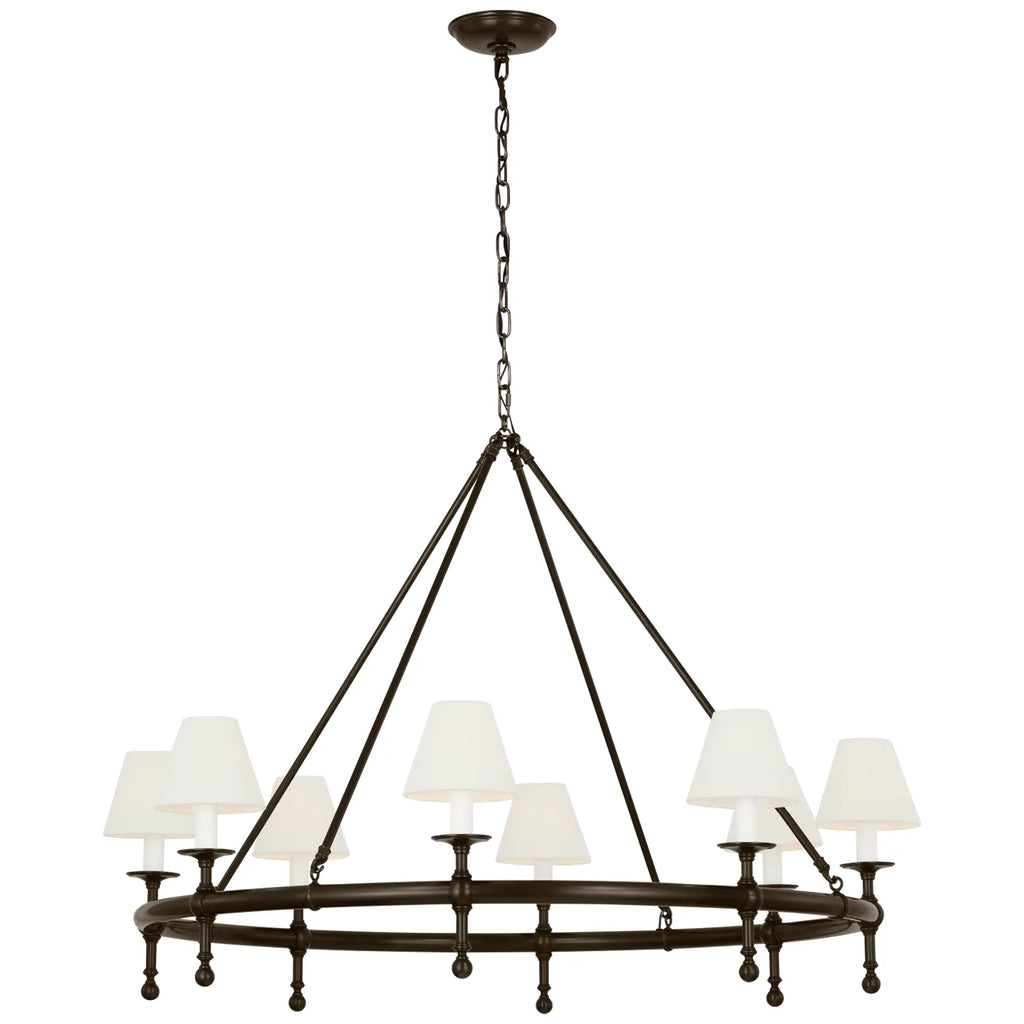 Classic Ring Chandelier - Light House Co.