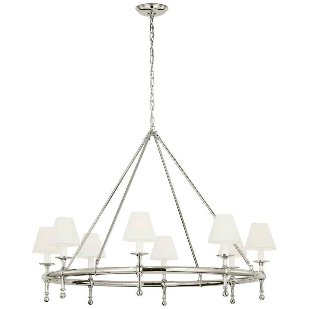 Classic Ring Chandelier - Light House Co.