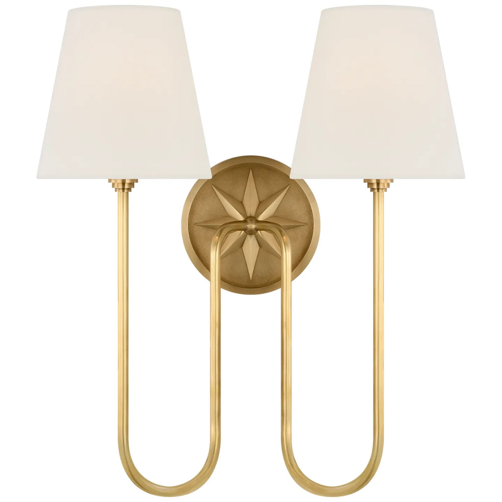 Polaris 17 Double Sconce - Light House Co.