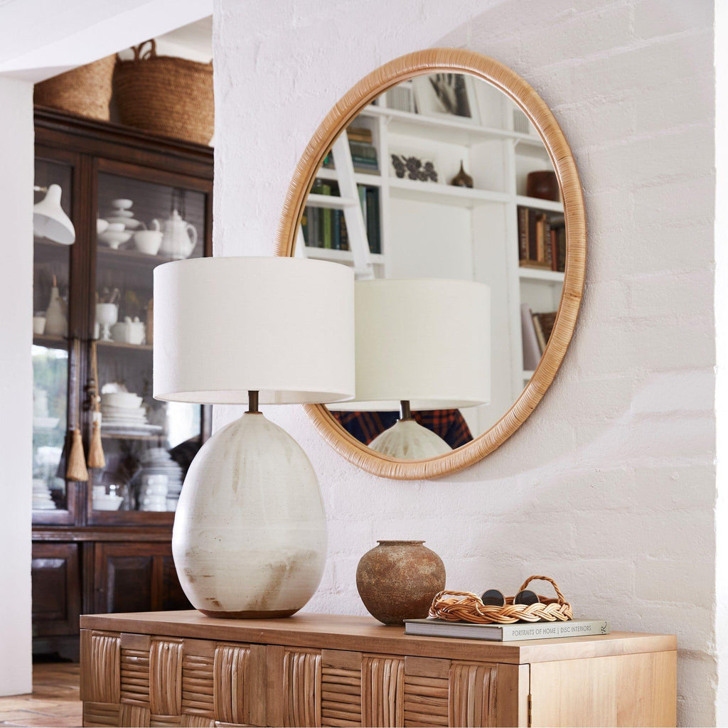 Paloma Large Round Mirror - Light House Co.