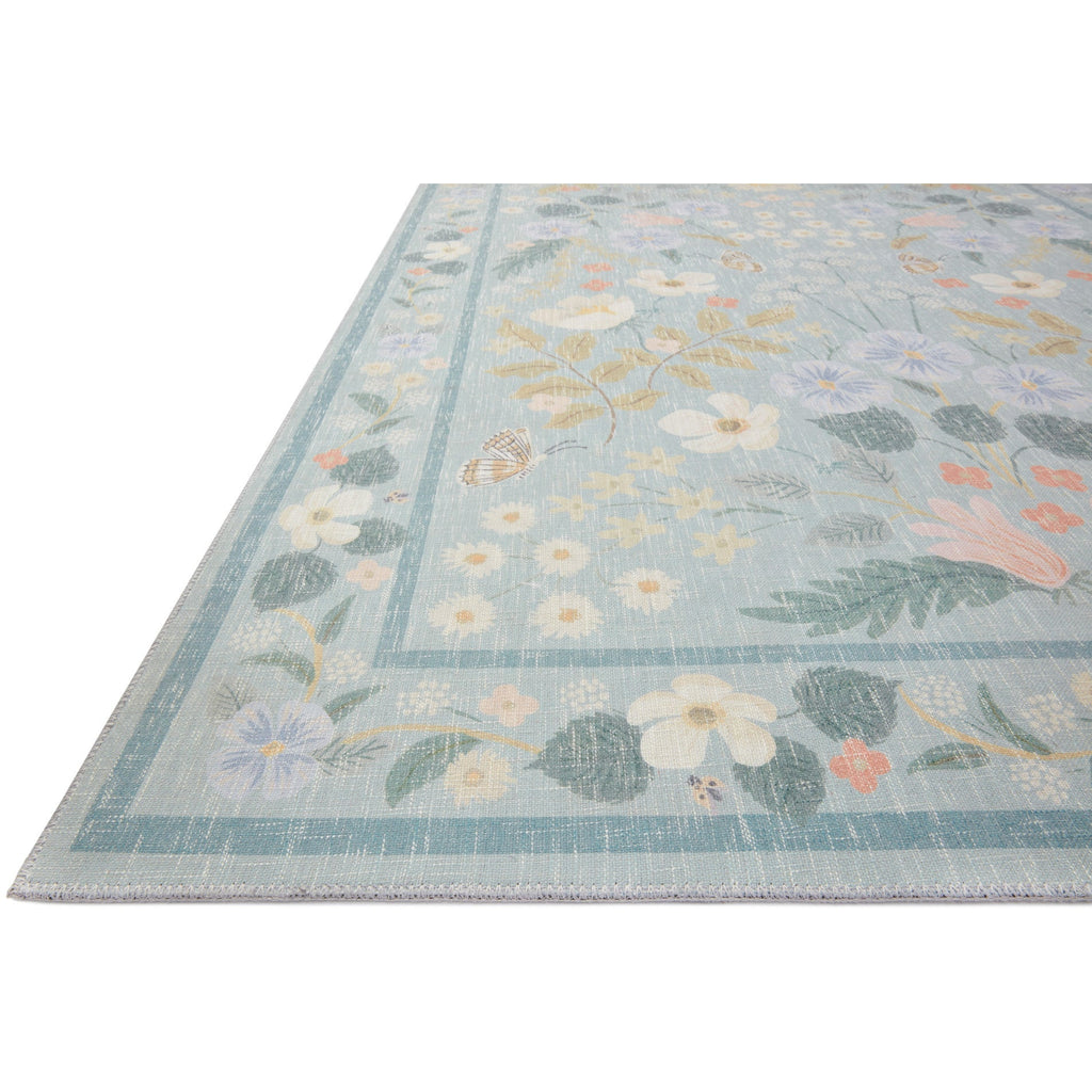 Cotswolds Willow / Sky | Rifle Paper Co. Rugs x Loloi - Light House Co.