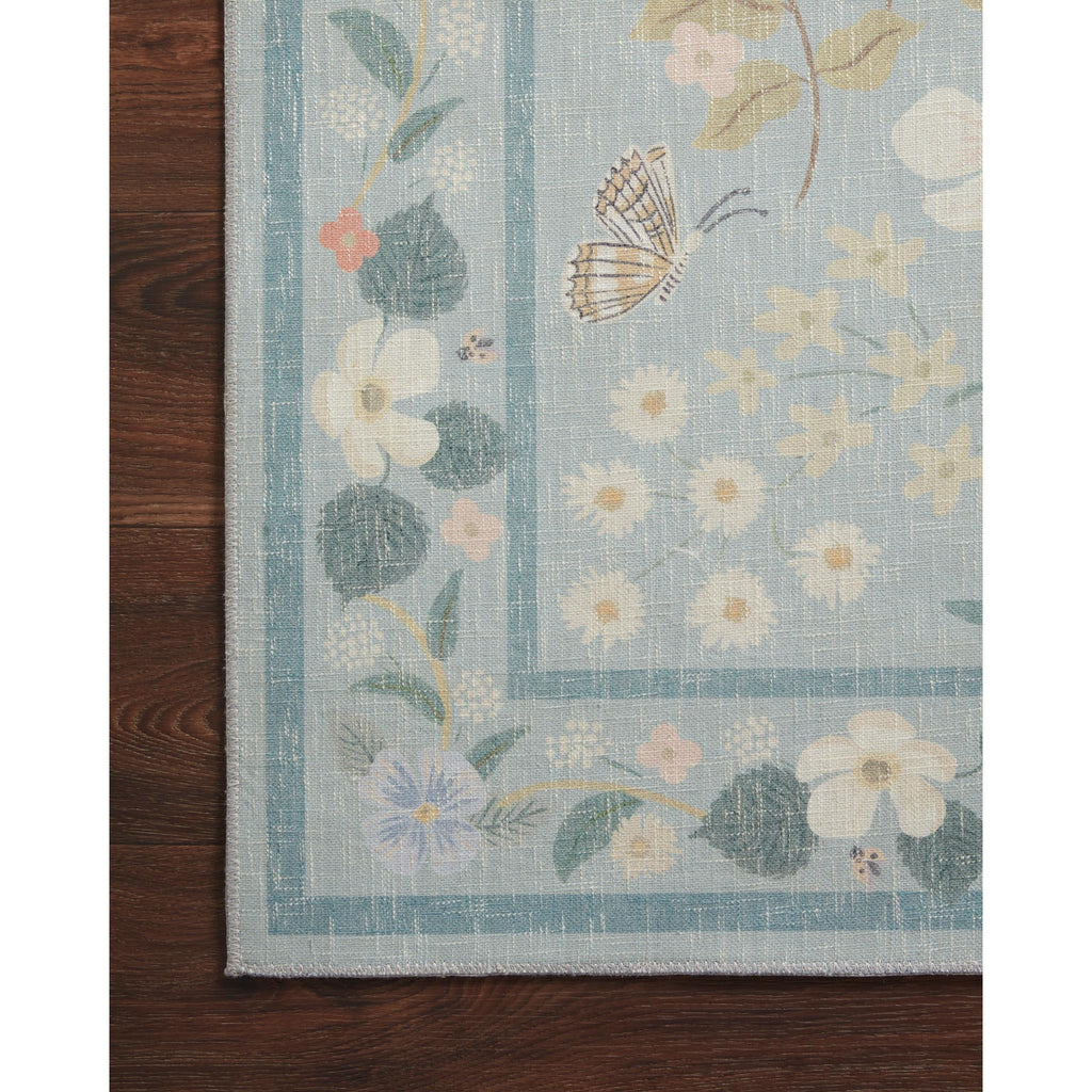 Cotswolds Willow / Sky | Rifle Paper Co. Rugs x Loloi - Light House Co.