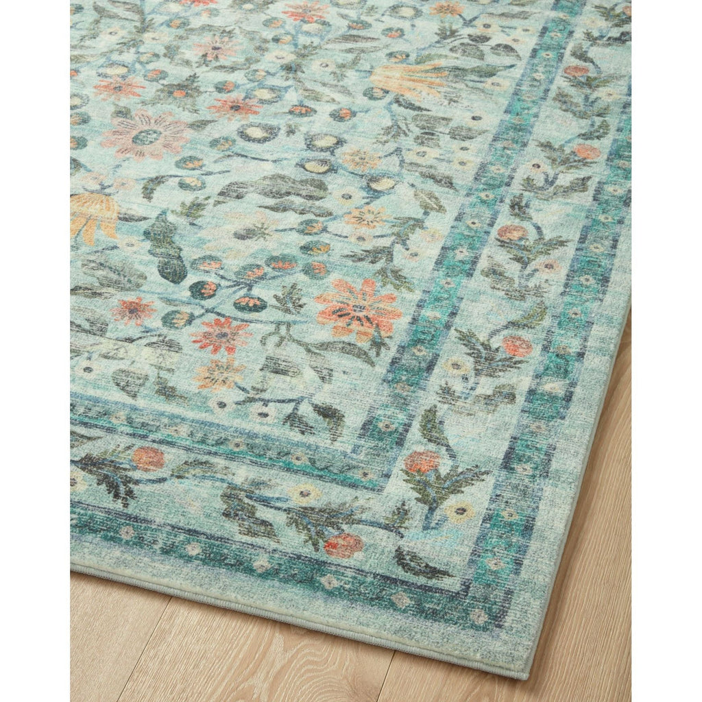 Courtyard Eve Sage | Rifle Paper Co. Rugs x Loloi - Light House Co.