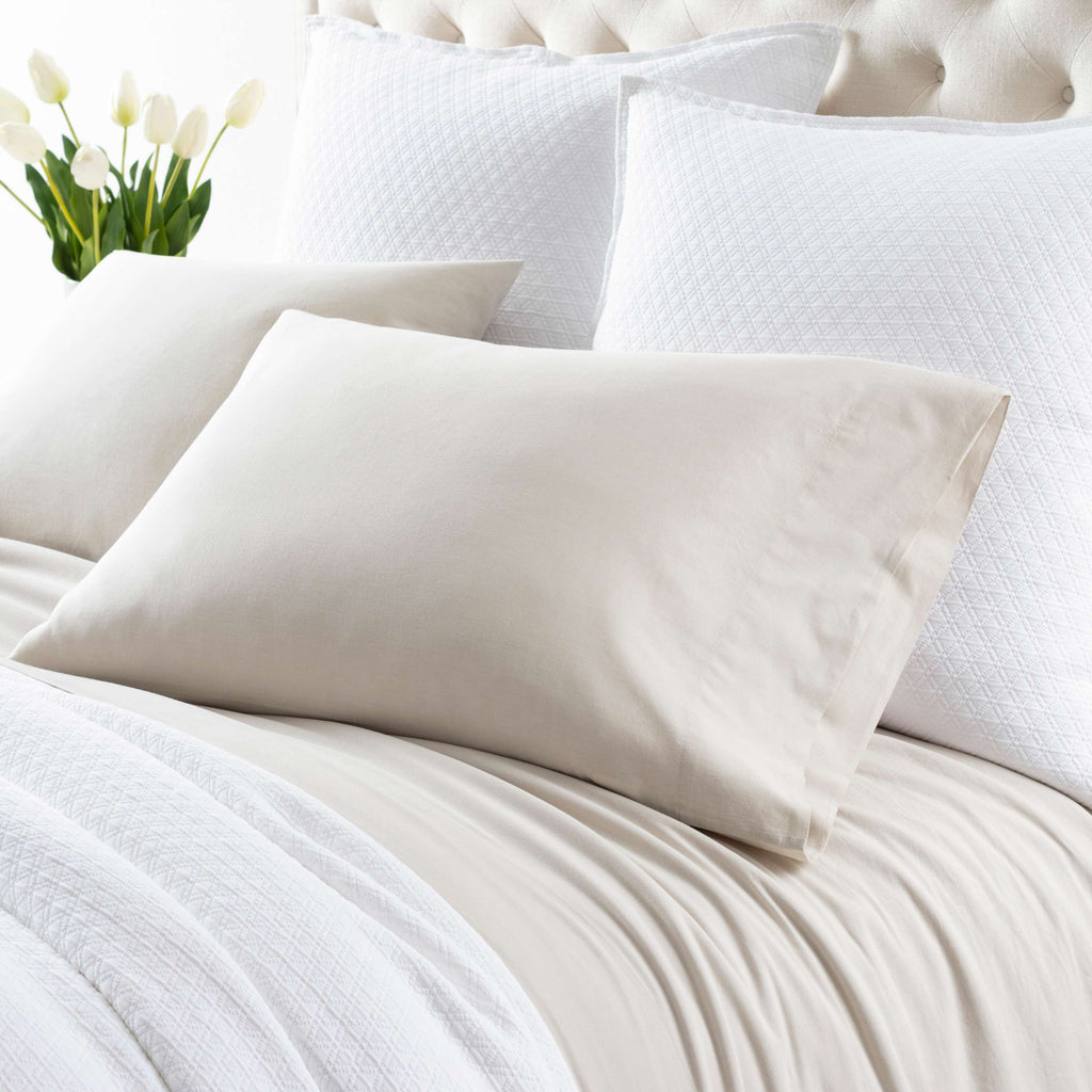 Cozy Cotton Natural Sheet Set - Light House Co.