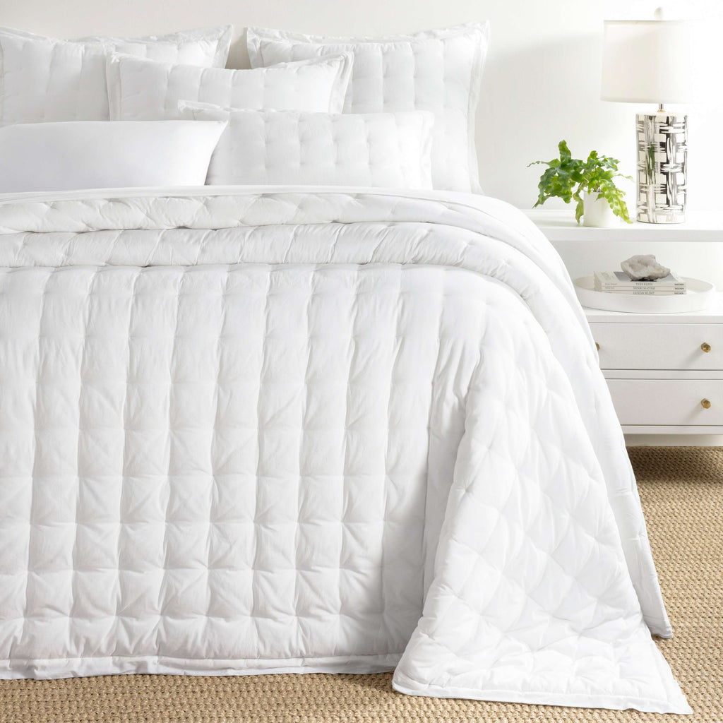 Cozy Cotton White Puff - Light House Co.