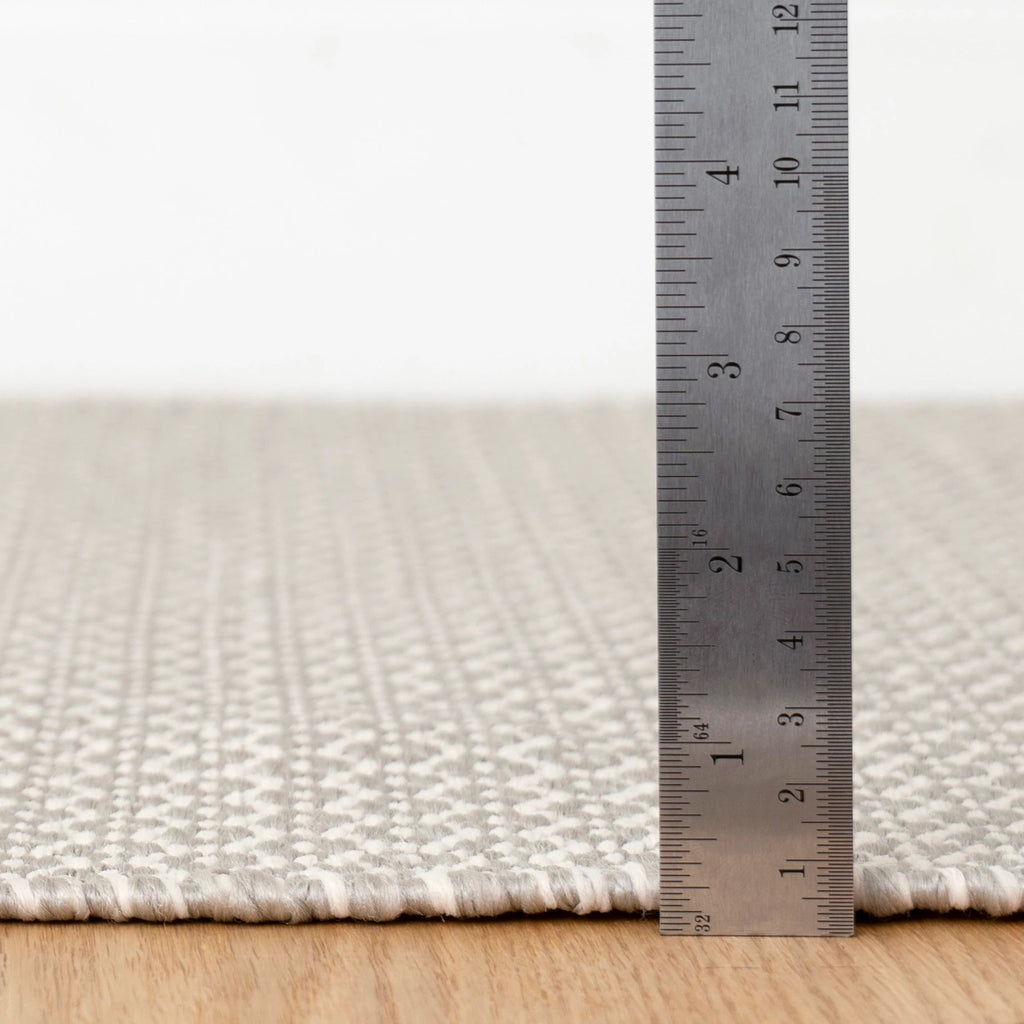 Finn Platinum Handwoven Indoor / Outdoor Rug - Light House Co.