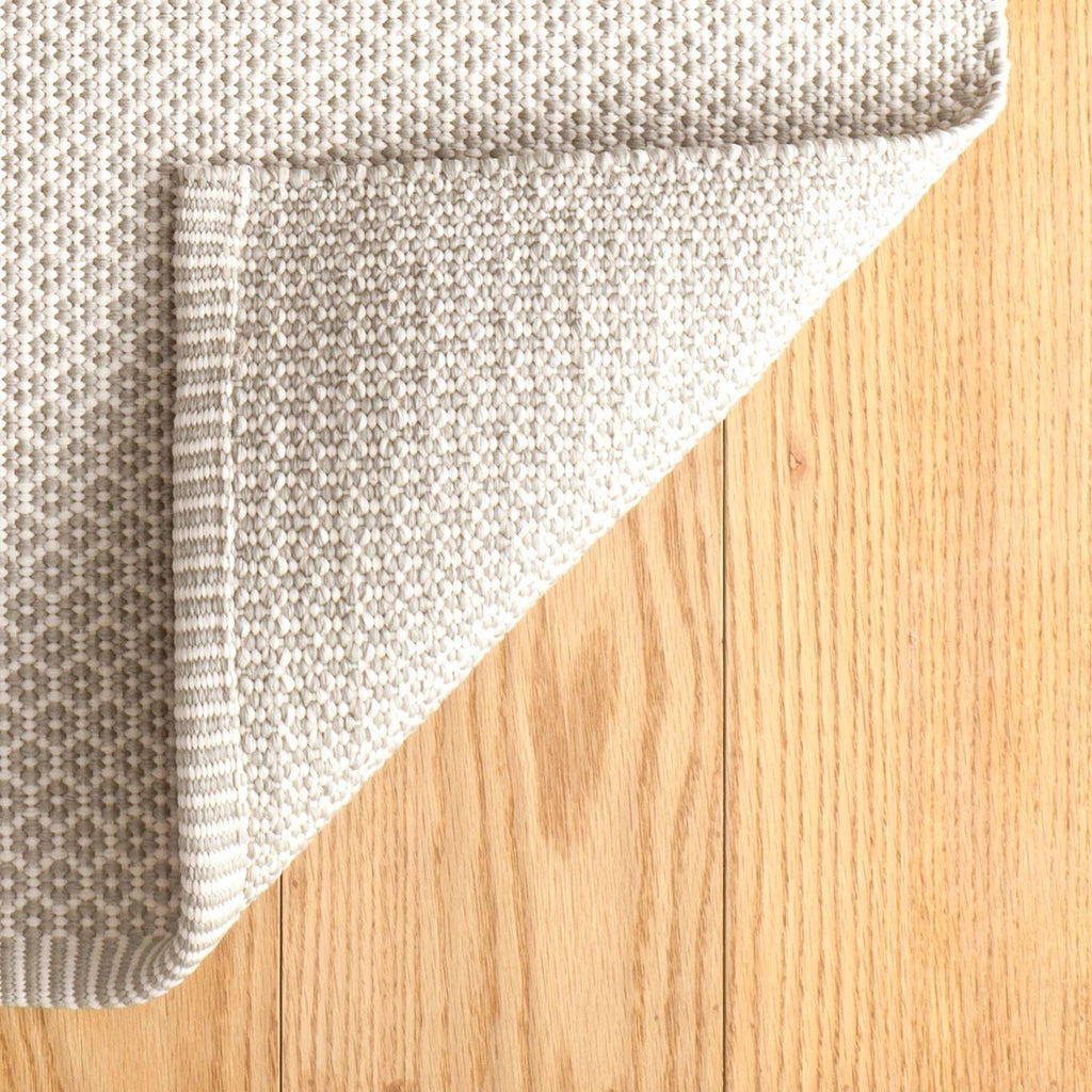 Finn Platinum Handwoven Indoor / Outdoor Rug - Light House Co.