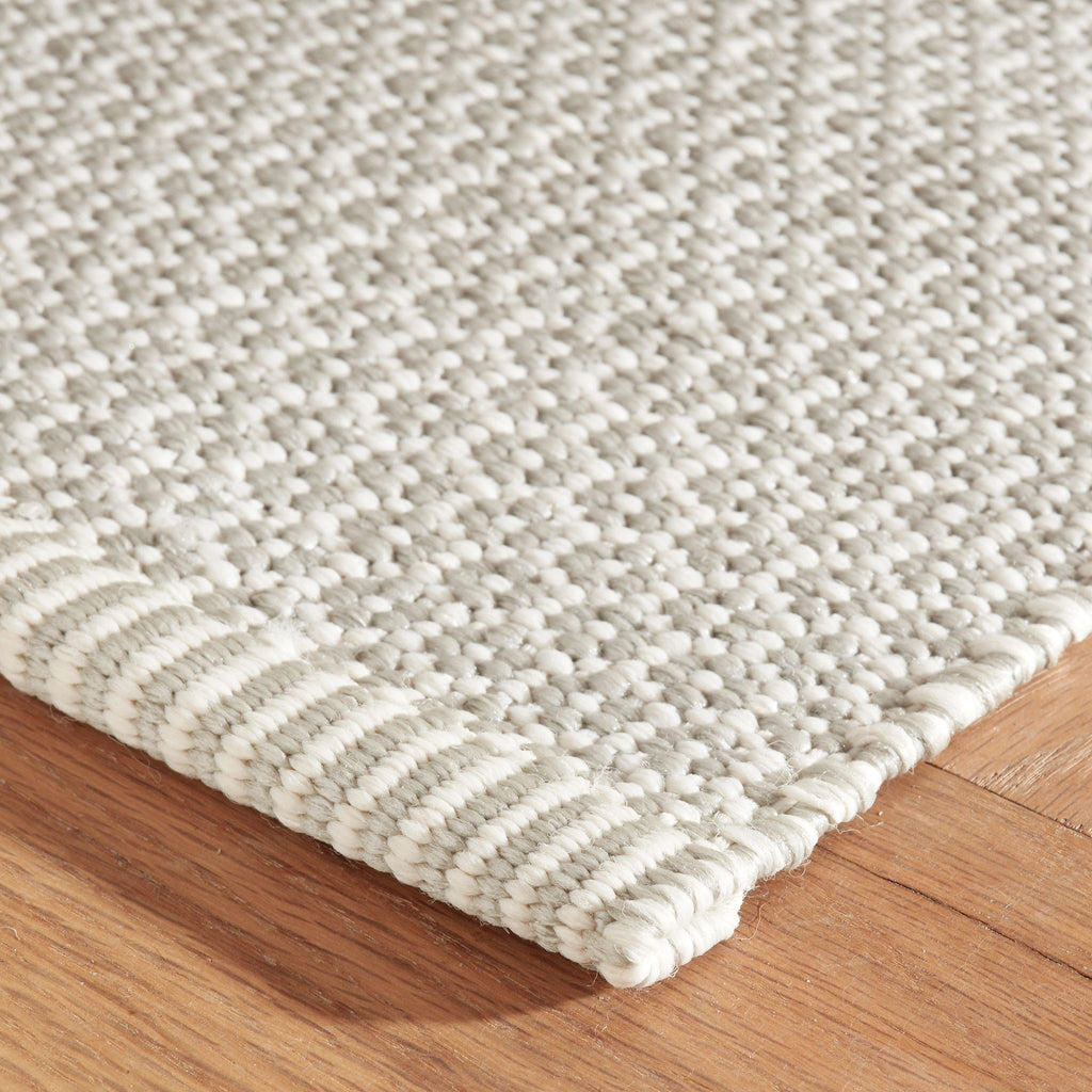 Finn Platinum Handwoven Indoor / Outdoor Rug - Light House Co.