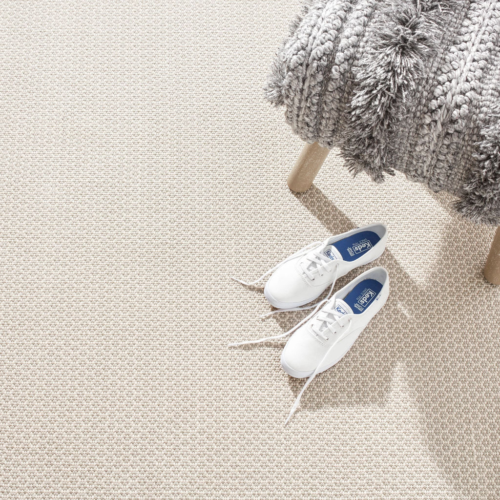 Finn Platinum Handwoven Indoor / Outdoor Rug - Light House Co.
