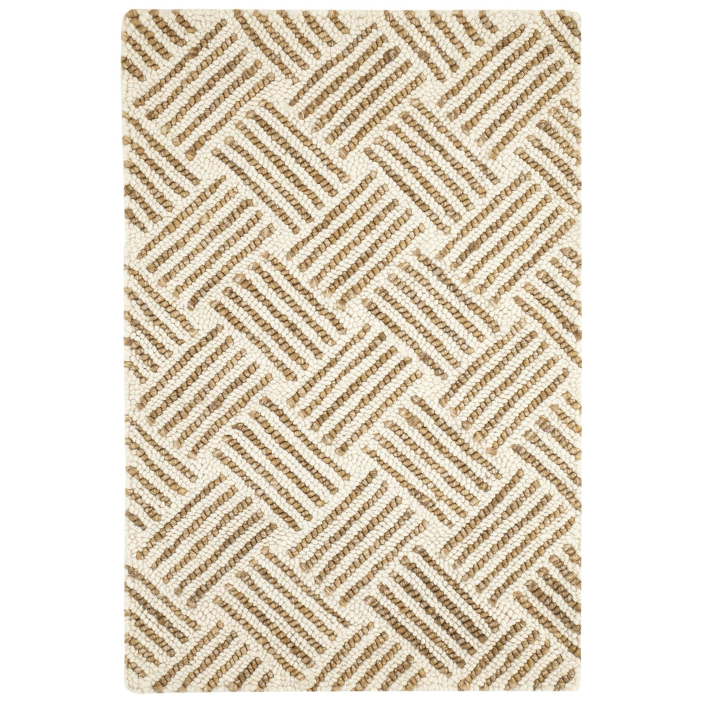 Layers Ochre Hand Hooked Wool Rug - Light House Co.