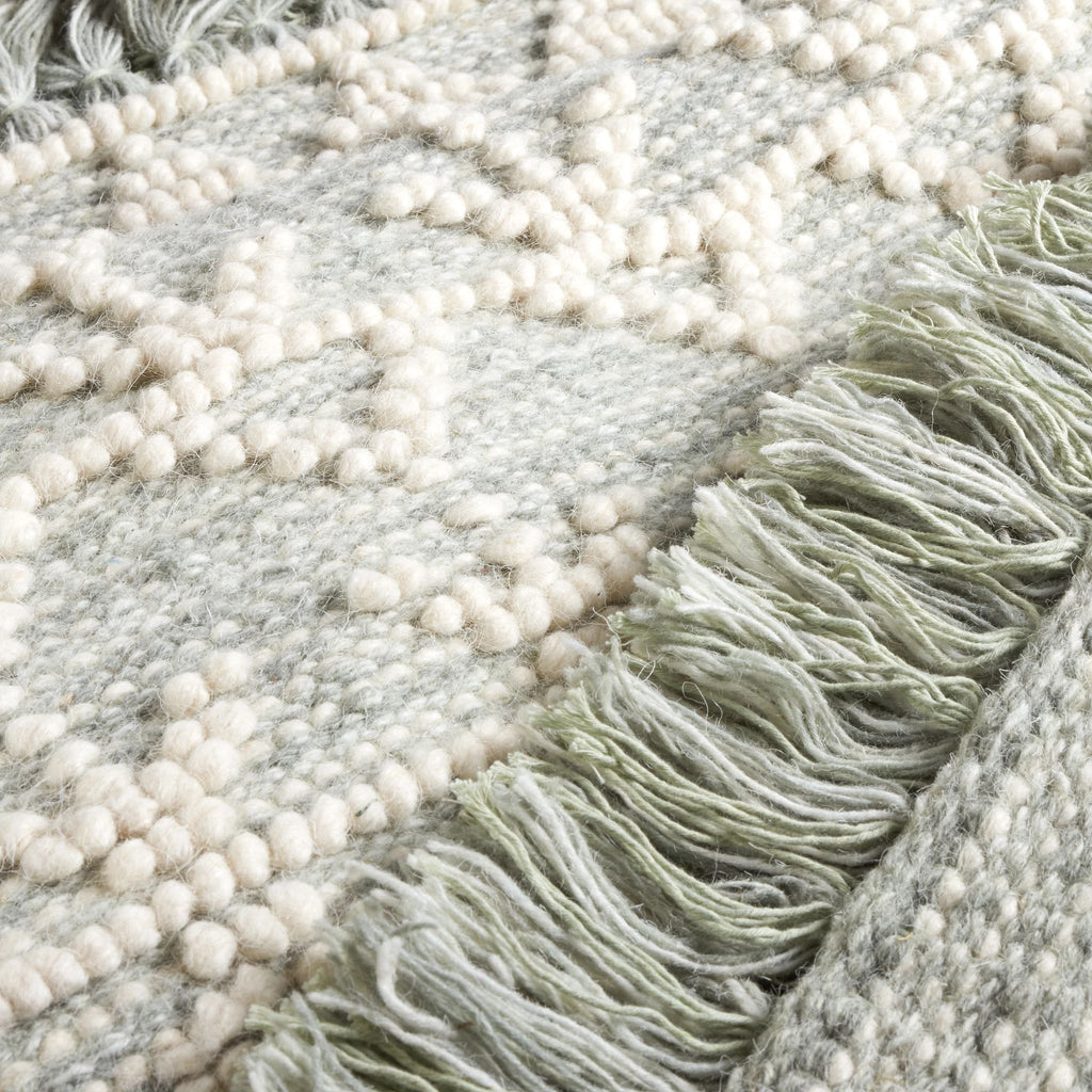 Pembrook Desert Sage Handwoven Wool Rug - Light House Co.