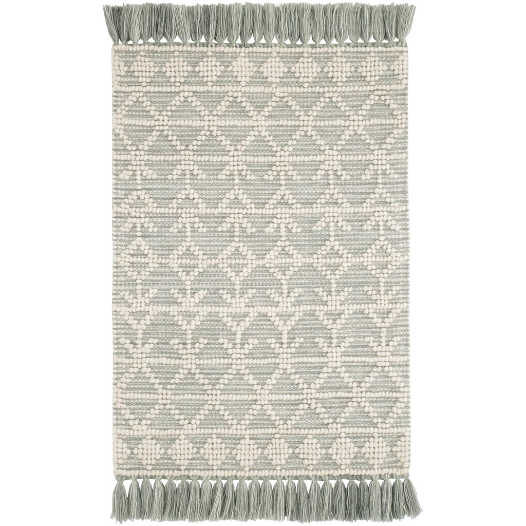 Pembrook Desert Sage Handwoven Wool Rug - Light House Co.