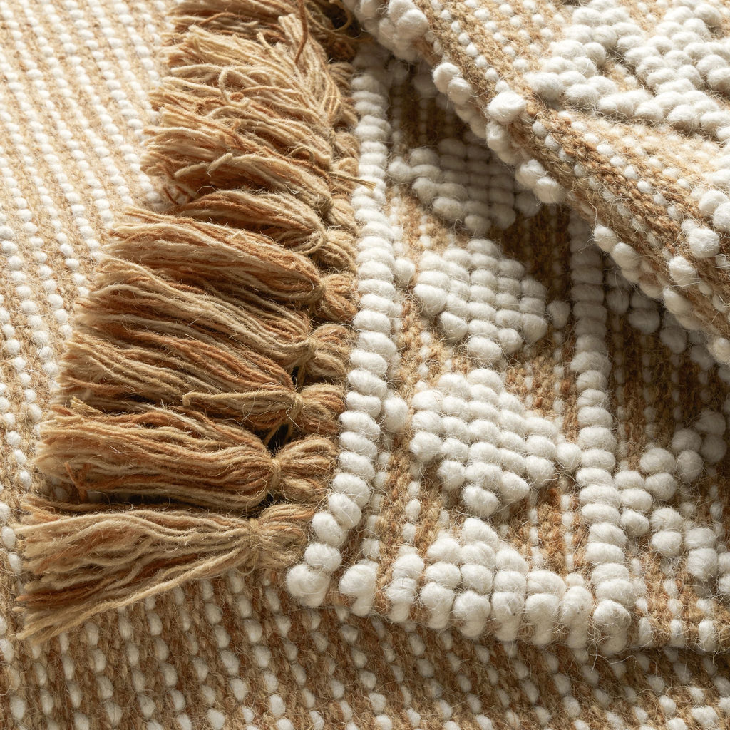 Pembrook Ochre Handwoven Wool Rug - Light House Co.