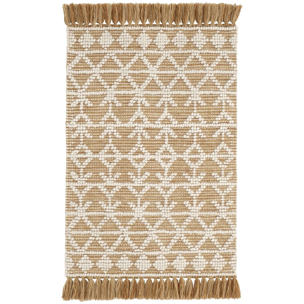 Pembrook Ochre Handwoven Wool Rug - Light House Co.