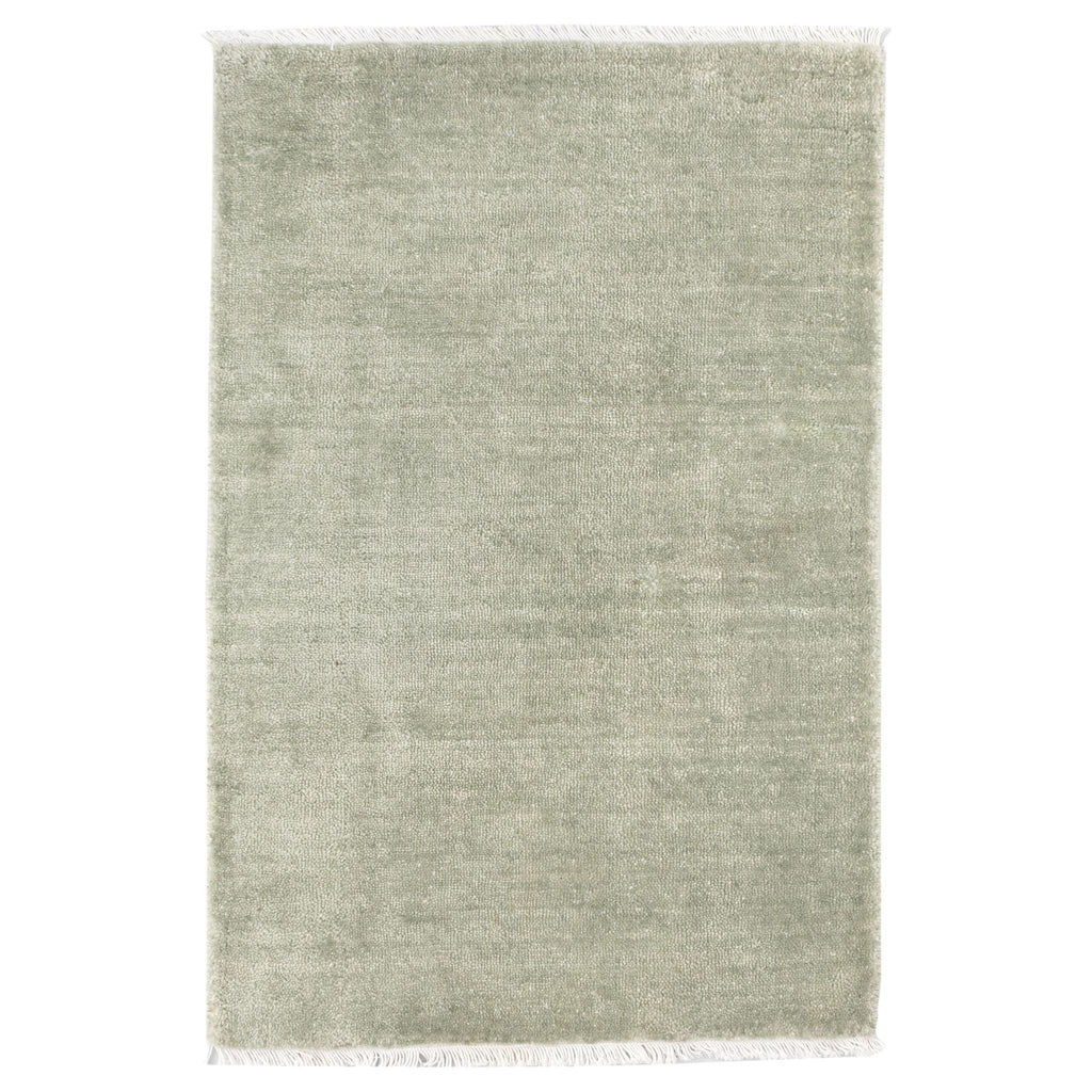 Hudson Desert Sage Hand Loom Knotted Rug - Light House Co.