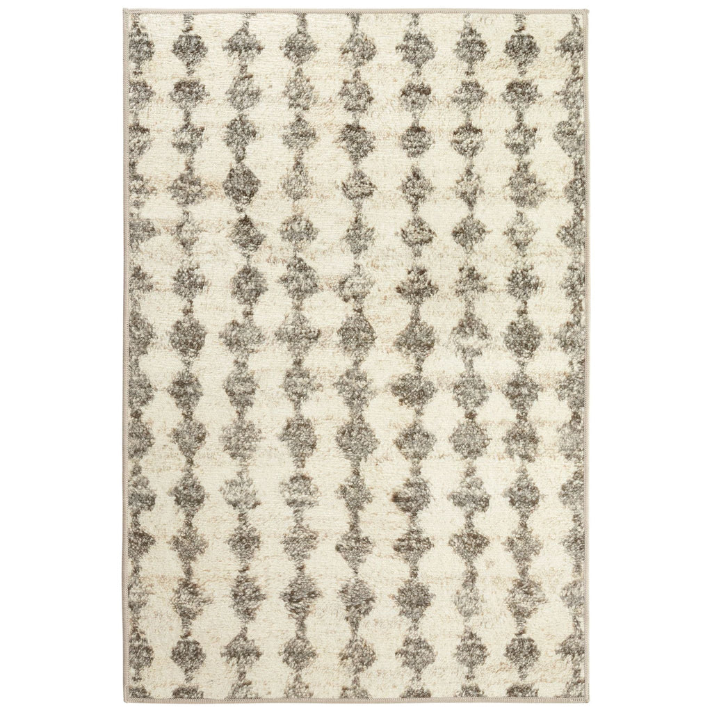 Izzy Grey Machine Washable Rug - Light House Co.