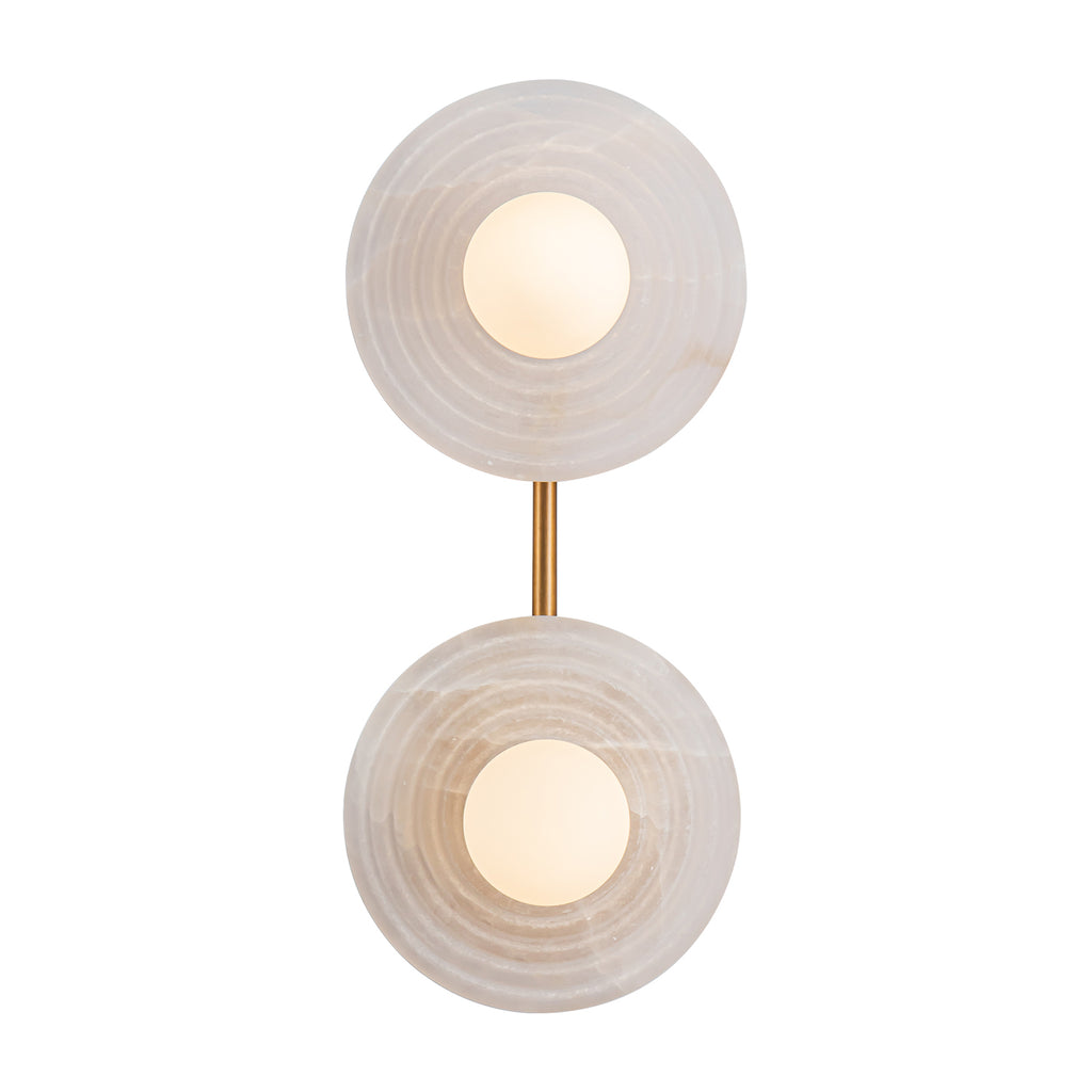 Dahlia Double Wall Sconce - Light House Co.