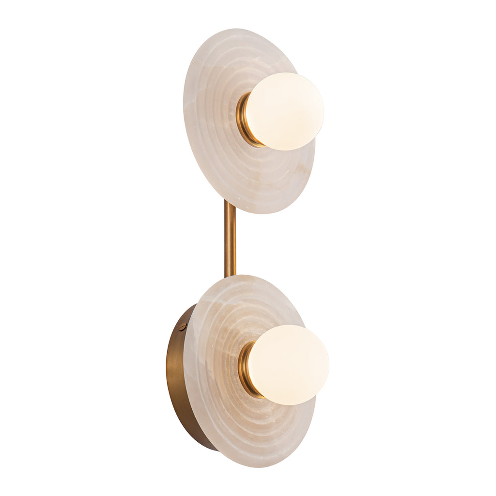 Dahlia Double Wall Sconce - Light House Co.