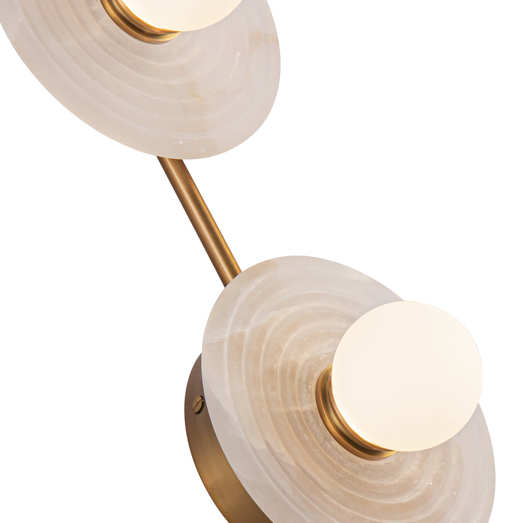 Dahlia Double Wall Sconce - Light House Co.