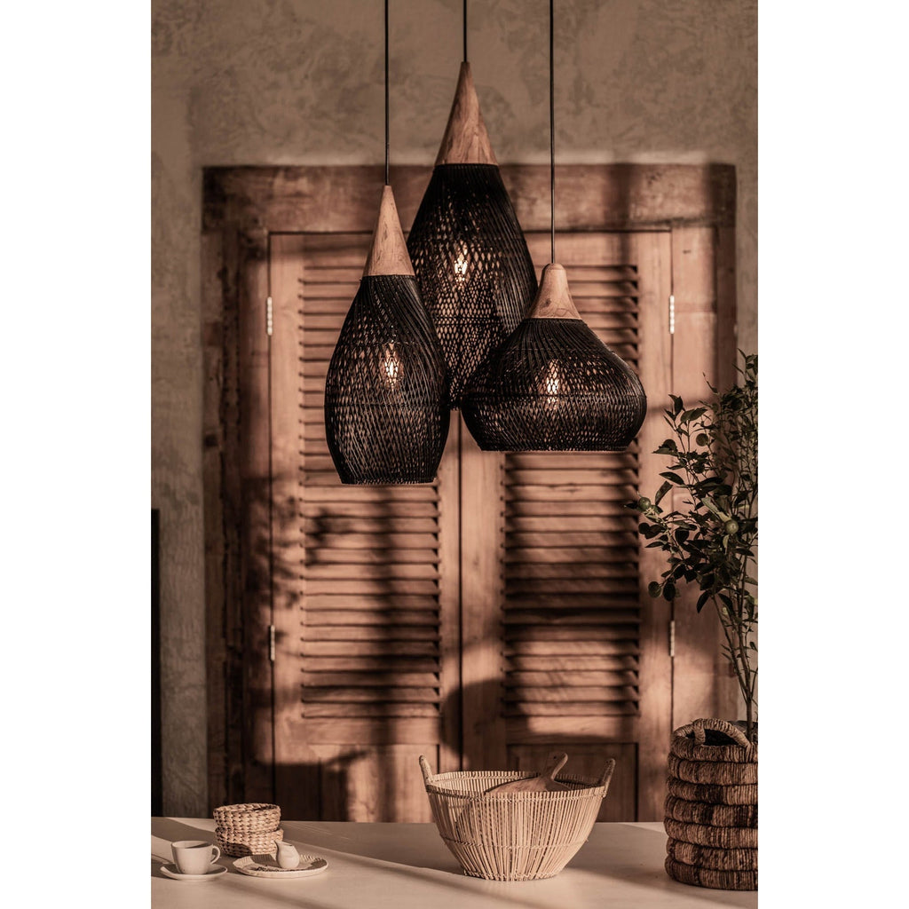Bali Bright Horn Pendant - Light House Co.