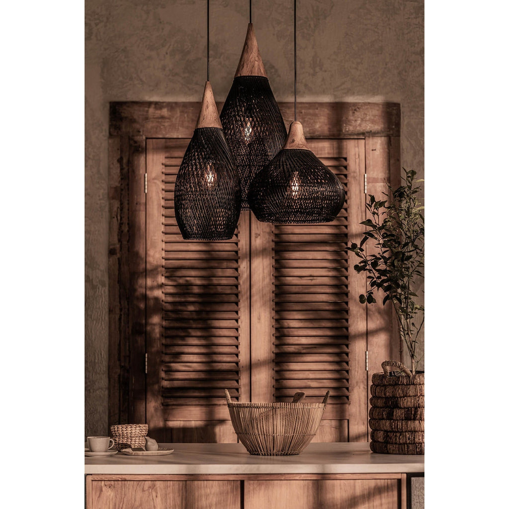 Bali Bright Horn Pendant - Light House Co.