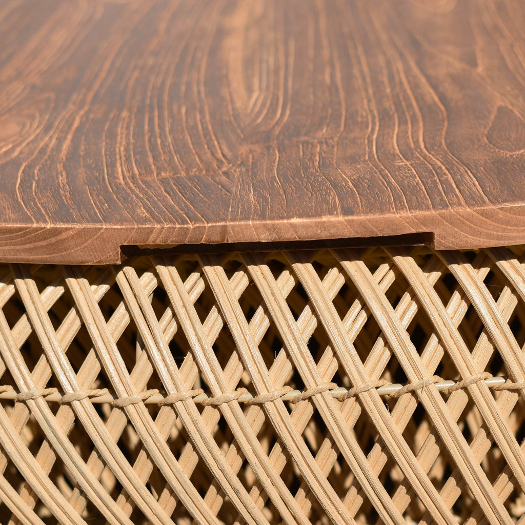 Ramiro Wave Coffee Table - Large/ Natural - Light House Co.