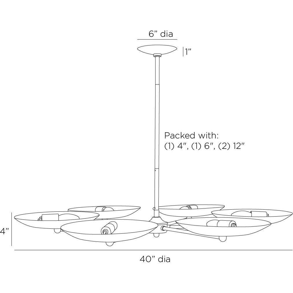 Griffith Chandelier - Light House Co.