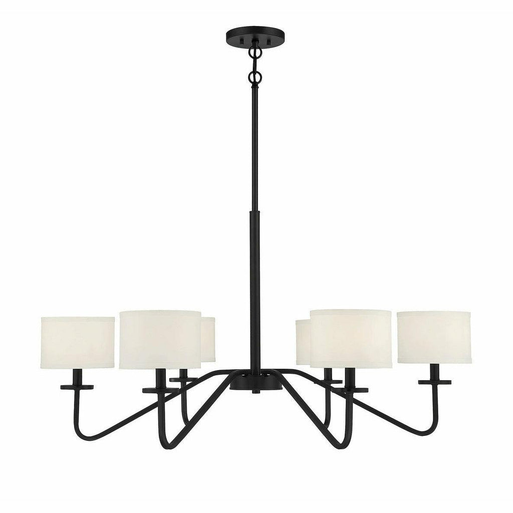 Brynn Chandelier - Matte Black | Open Box - Light House Co.