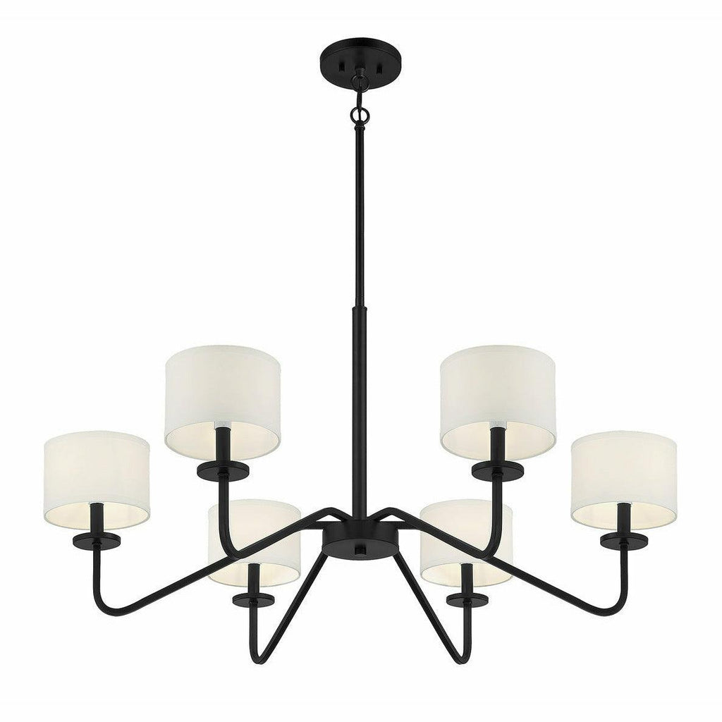 Brynn Chandelier - Matte Black | Open Box - Light House Co.
