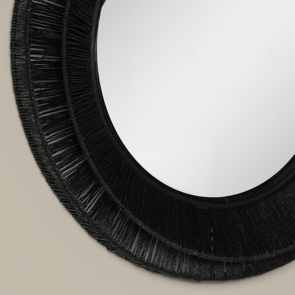 Collins Small Jute Mirror - Light House Co.