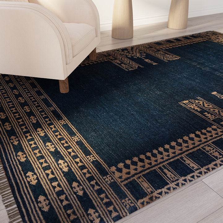 Duar Indigo IV Rug | Lemieux Et Cie - Light House Co.