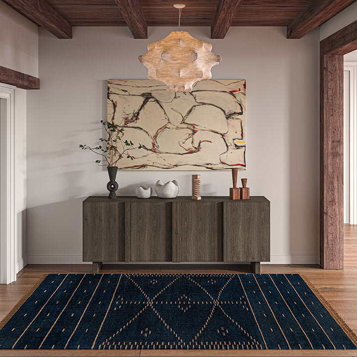 Duar Indigo V Rug | Lemieux Et Cie - Light House Co.
