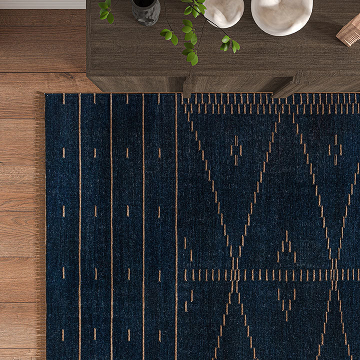 Duar Indigo V Rug | Lemieux Et Cie - Light House Co.