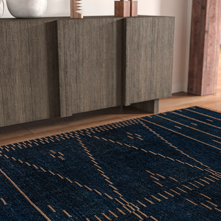 Duar Indigo V Rug | Lemieux Et Cie - Light House Co.