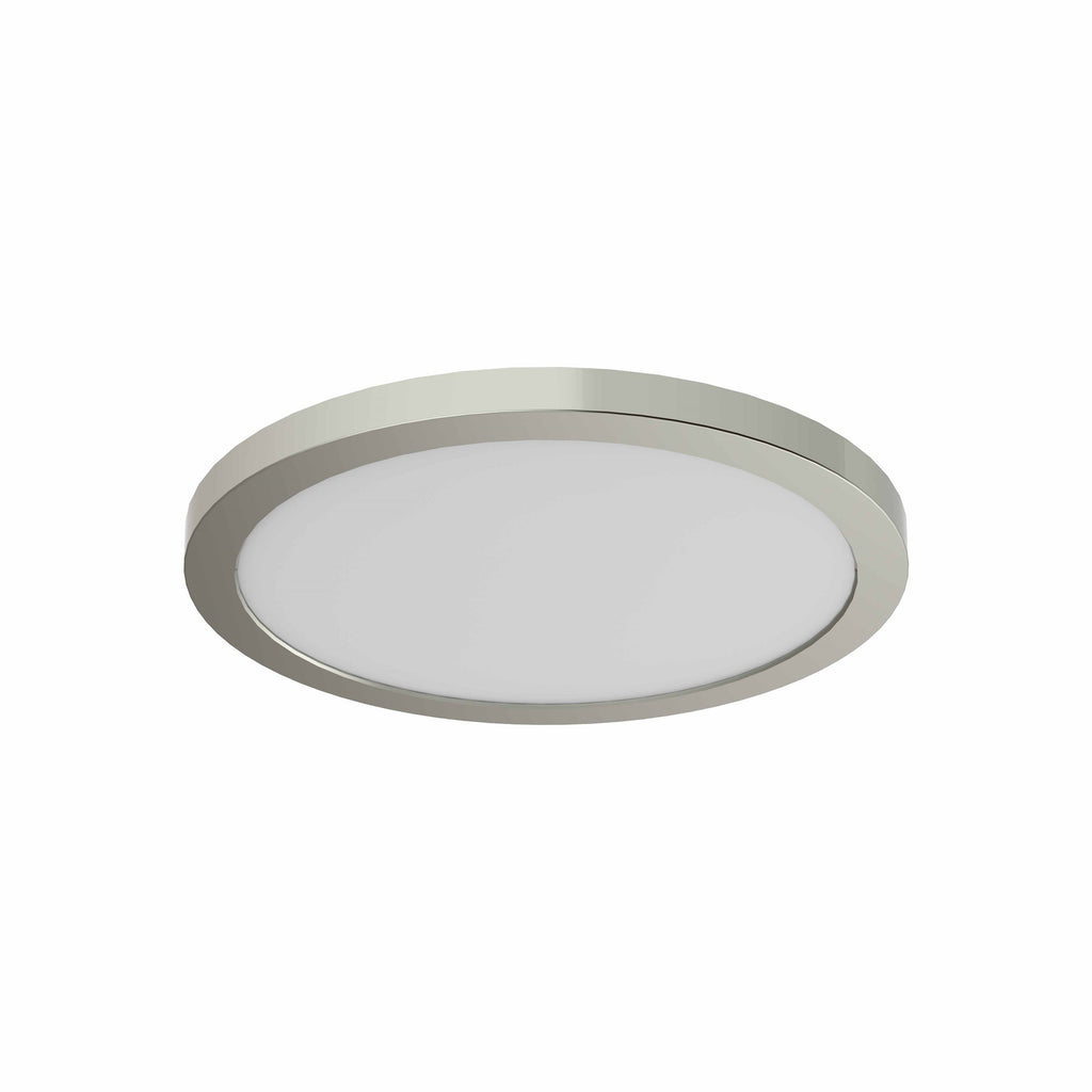 Avro LED Flush Mount - 7" - Satin Nickel | Open Box - Light House Co.