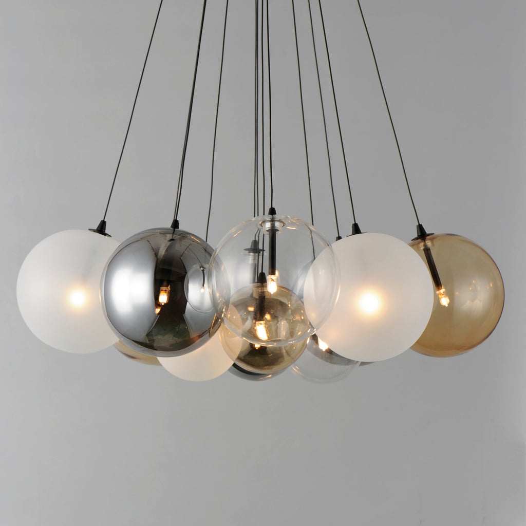 Burst 12 Light LED Chandelier - Light House Co.