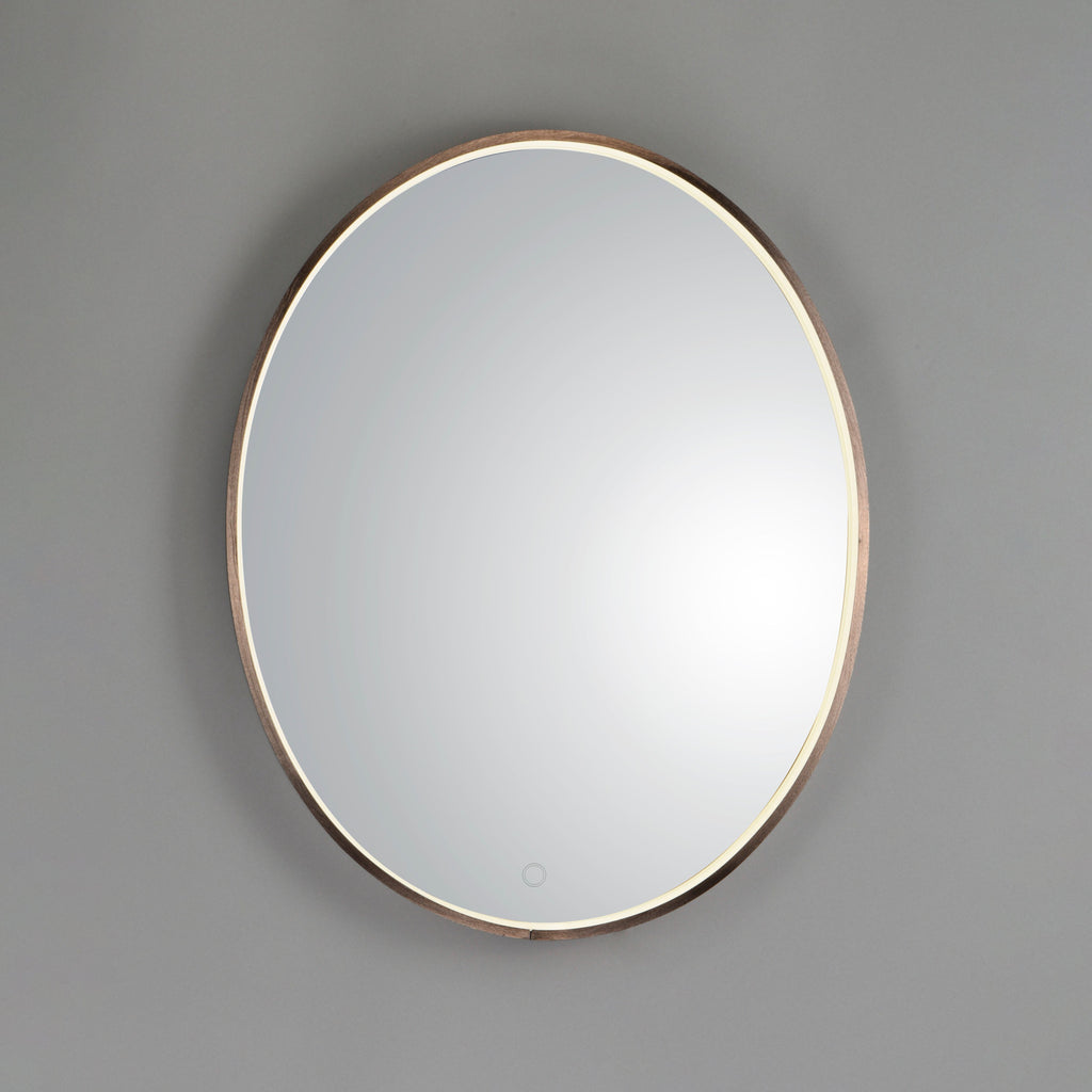 24" X 30" Oval LED Mirror - Light House Co.