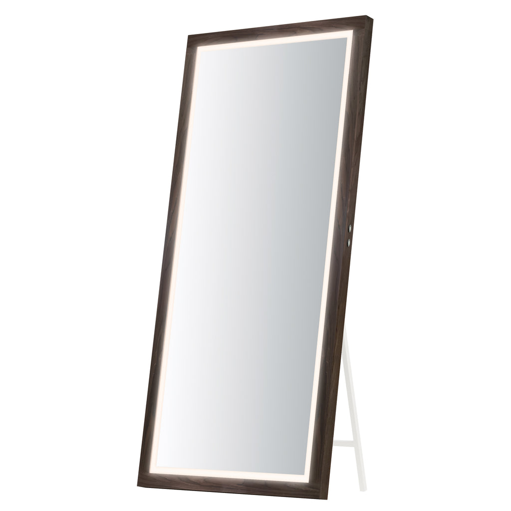 Sawyer 68"x32" Oak Framed LED Mirror - Light House Co.