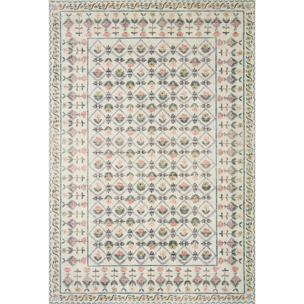 Eden Lattice / Ivory | Rifle Paper Co. Rugs x Loloi - Light House Co.