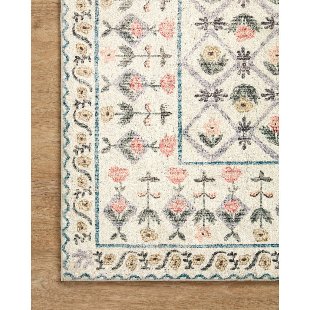 Eden Lattice / Ivory | Rifle Paper Co. Rugs x Loloi - Light House Co.