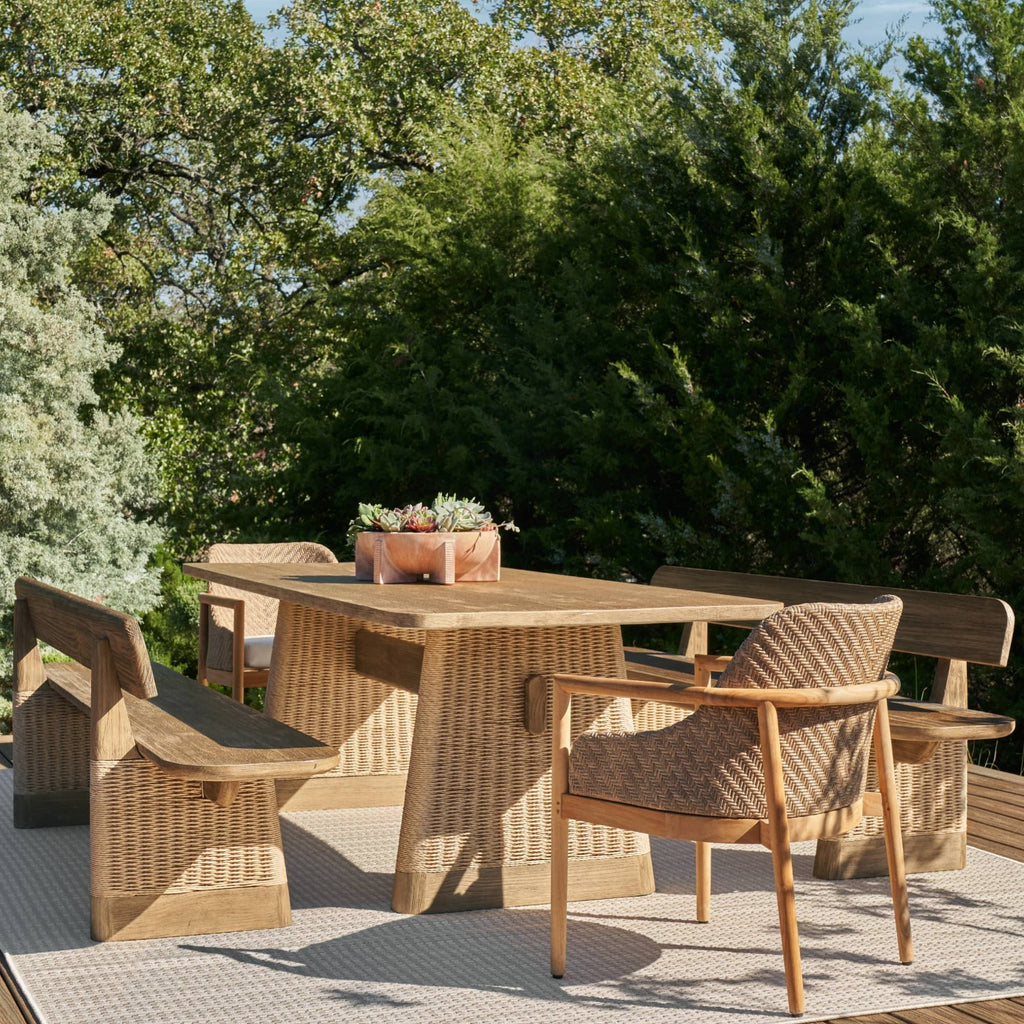Delrio Outdoor Bench - Light House Co.